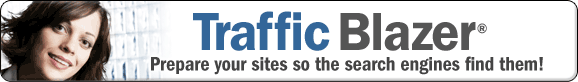 TrafficBlazer® search engine optimization. Prepare your site so the search engines find it!