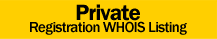 private domain name registration